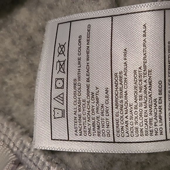 Canada WeatherGear Wmns Plus 1X Gray Fleece Hooded Jacket Warm Fall Winter - Picture 13 of 16